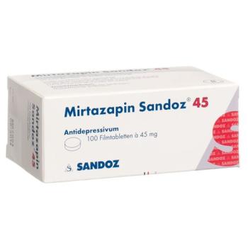 Mirtazapin Sandoz film tablets 45 mg 100 pcs