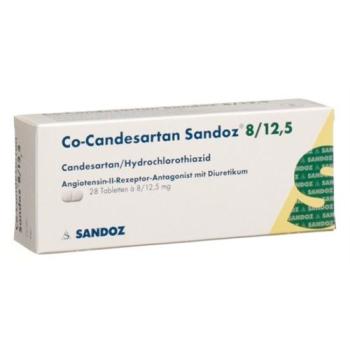 Co-Candesartan Sandoz Tabl 8/12.5 mg 28 pcs