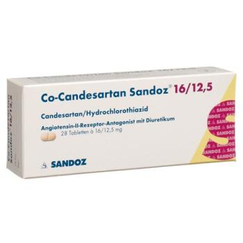 Co-Candesartan Sandoz Tabl 16/12.5 mg 28 pcs