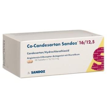 Co-Candesartan Sandoz Tabl 16/12.5 mg 98 pcs