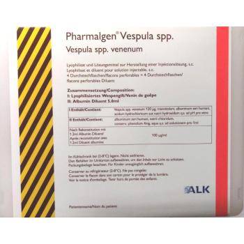 Pharmalgen Vespula SPP Fortsetzung 4 Ampullen