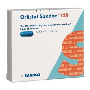 Orlistat Sandoz Kaps 120 mg 42 pcs