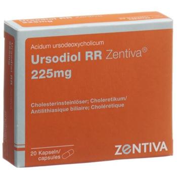 Ursodiol RR Zentiva Capsules 225 mg 20 pcs