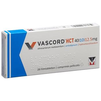 Vascord HCT Filmtablet 40/10/12.5 mg 28 pcs
