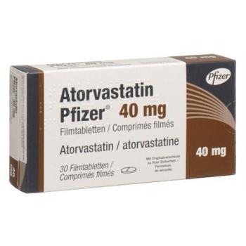 Atorvastatin Pfizer Filmtabl 40 mg 30 pcs