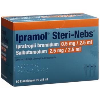 Ipramol Steri-Nebs Inhal Loes 60 Amp 2.5 ml