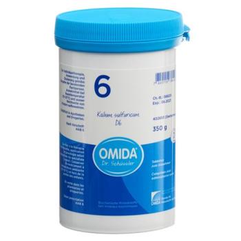 Omida Schuessler Nr6 potassium sulfuricum Tabl D 6 Ds 350 g