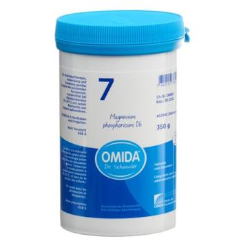 Omida Schuessler Nr7 Magnesium phosphoricum Tabl D 6 Ds 350 g