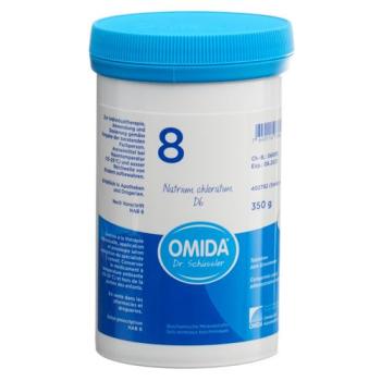 Omida Schuessler Nr8 sodium chloratum Tabl D 6 Ds 350 g