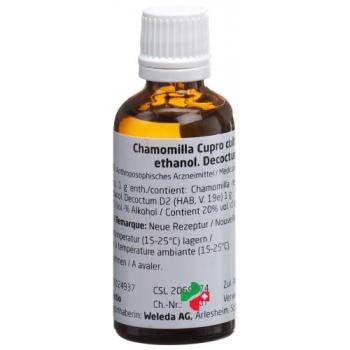 Weleda Chamomilla Cuproculta Radix Dil D 2 50ml