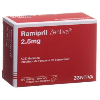 Ramipril Zentiva Tabl 2.5 mg 100 pcs