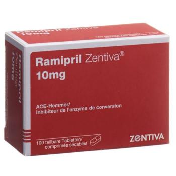 Ramipril Zentiva Tabl 10 mg 100 pcs