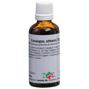 Weleda Crataegus ethanol. Digestio Dil 33% 50ml