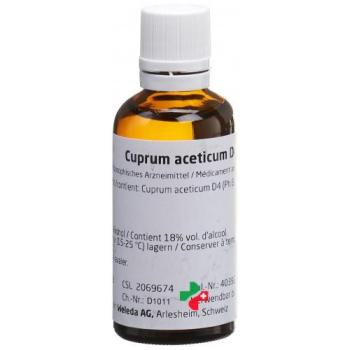 WELEDA Cuprum aceticum Dil D 4 50 ml