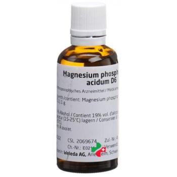 WELEDA Magnesium phosphoricum acid Dil D 6 50 ml