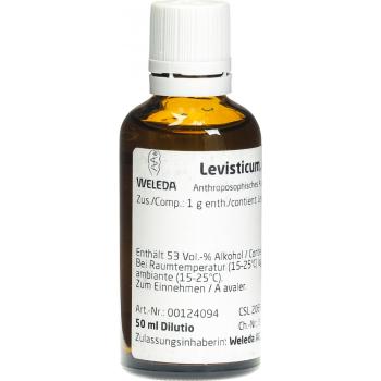 Weleda Levisticum ethanol. Decoctum Dil D 3 50ml