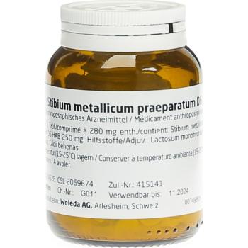 Weleda Stibium metallicum praeparatum Tabl D 6 50 g