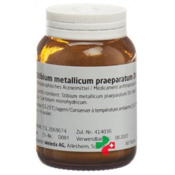 Weleda Stibium metallicum praeparatum Trit D 6 50 g