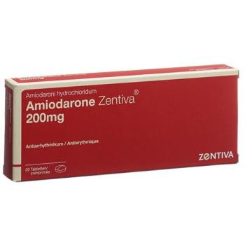 Amiodarone Zentiva Tabl 200 mg 20 pcs