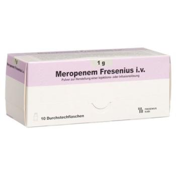 Meropenem Fresenius IV Dry sub 1 g to produce an In
