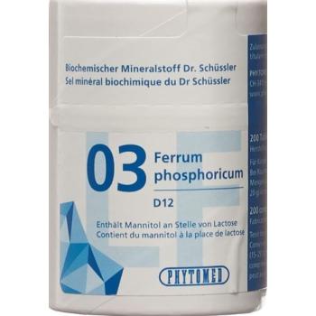 PHYTOMED SCH&Uuml;SSLER Nr3 Tabl D 12 lactose-free 2000 pcs