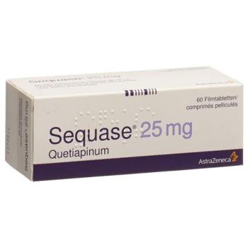 Sequase Filmtablet 25 mg 60 pcs