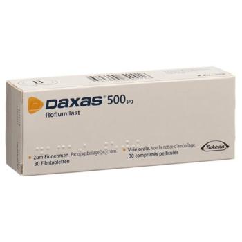 Daxas film tabl 500 mcg 30 pcs