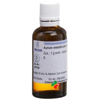 WELEDA Aurum metallicum praep Dil D 30 (old) 50 ml