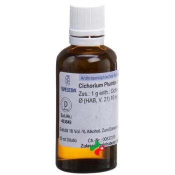 WELEDA Cichorium Plumbo cult dil 1% 50 ml
