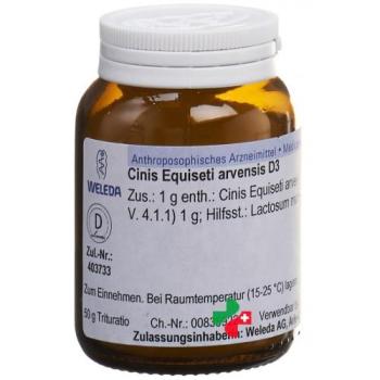 Weleda Cinis Equiseti Arvensis Trituration D 3 50 g