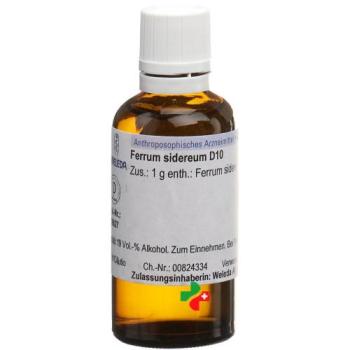 Weleda Ferrum Sidereum D 10 Dilutio 50 ml