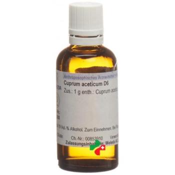 WELEDA Cuprum aceticum Dil D 6 (old) 50 ml