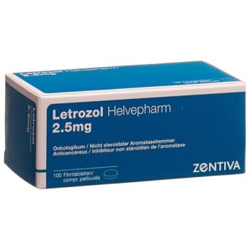 Letrozole Helvepharm Filmtabl 2.5 mg 100 pcs