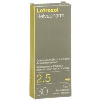 Letrozole Helvepharm Filmtabl 2.5 mg 30 pcs