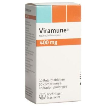 Viramune Ret Tabl 400 mg 30 pcs
