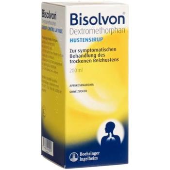 Bisolvon Dextromethorphan Syrup 10 mg/5ml bottle 200 ml