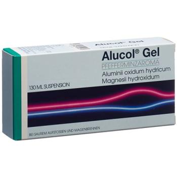 Alucol Gel Susp Peppermint Bottle 130 ml