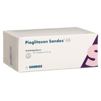 Pioglitazone Sandoz Tabl 45 mg 98 pcs
