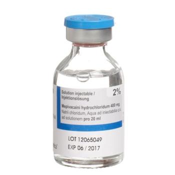 Mepivacaine Inj Los 2% Vial 20ml