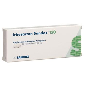 Irbesartan Sandoz film tablets 150 mg 28 pcs