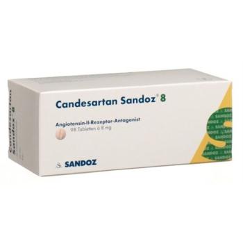 Candesartan Sandoz Tabl 8 mg 98 pcs