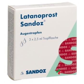 Latanoprost Sandoz 3 X 2.5 ml Augentropfen