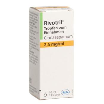 Rivotril drops 2.5 mg/ml bottle 10 ml