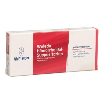 Weleda hemorrhoidal suppositories 10 pcs