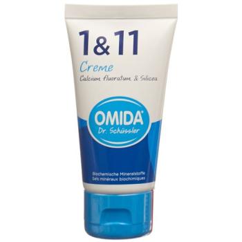 Omida Schuessler Nr1&amp;11 Calcium fluoratum &amp; Silicea Cream