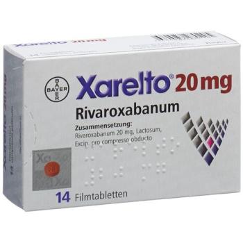Xarelto Filmtablet 20 mg 14 pcs