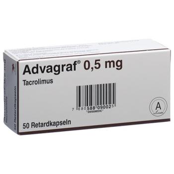 Advagraf Ret Kaps 0.5 mg 50 pcs