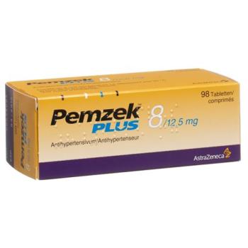 Pemzek PLUS Tabl 8/12.5 mg 98 pcs