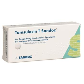 Tamsulosin T Sandoz Ret Tabl 0.4 mg 10 pcs