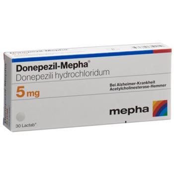 Donepezil-Mepha Lactab 5 mg 100 pcs
